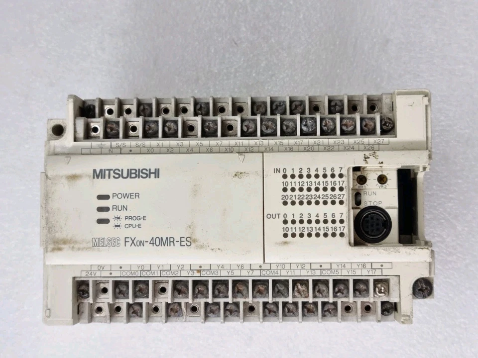 MITSUBISHI FXon-40MR-ES/UL PROGRAMMABLE CONTROLLER 100-240VAC (Cosmetic Damaged)